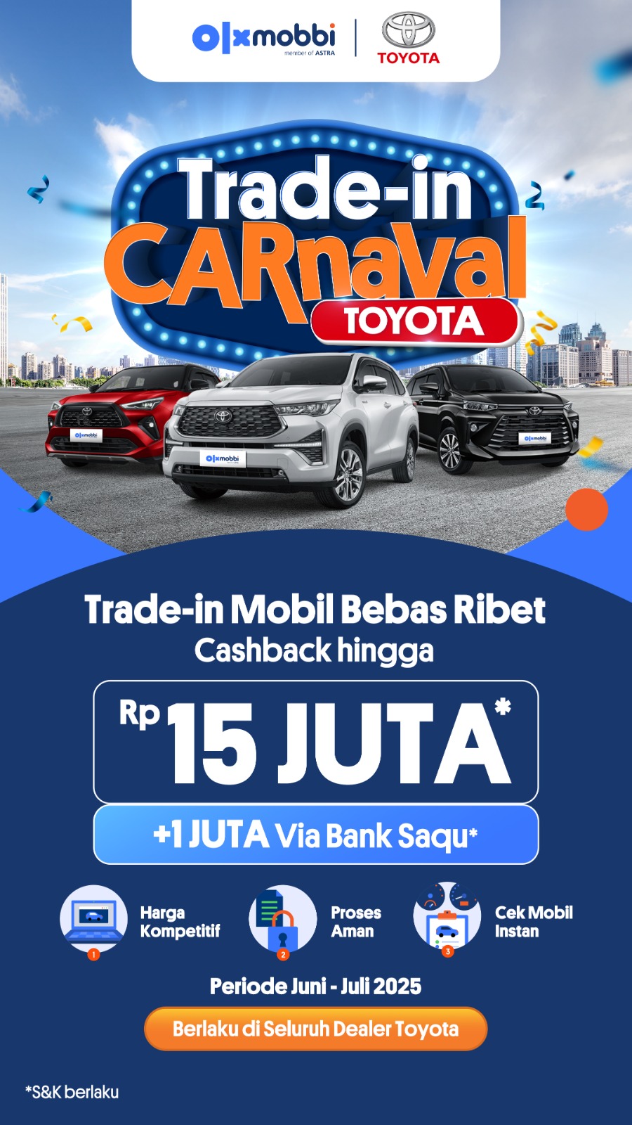 Trade-in Carnaval Toyota